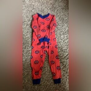 EUC 3T Spider-Man pajamas